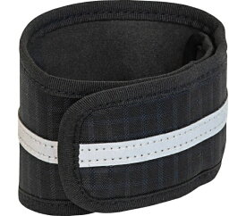 GIZA PRODUCTS｜ギザ プロダクツ リフレクティブ レッグバンド ワイドタイプ ブラック WES02600 [ユニセックス /幅70×長さ380mm]