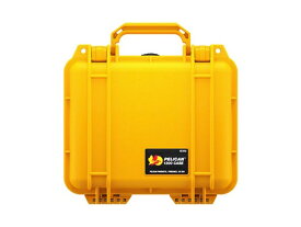 Pelican｜ペリカン PELICAN ペリカン 1300 フォームなし 7.0L 27cm x 24.6cm x 17.4cm 正規品 保証付き プロテクターケース イエロー 1300-001-240