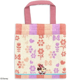 タオル美術館 Disney リトルガーデン ミニバッグ ミニーマウス（ピンク）