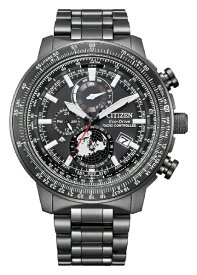 【エントリーで最大全額ポイント還元｜7/18迄】 CITIZEN｜シチズン PROMASTER（プロマスター） 光発電エコ・ドライブ電波時計［ソーラー電波時計］SKYシリーズ ダイレクトフライト ジオ・トレッカー BY3005-56G