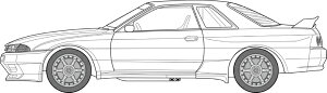 tW~͌^bFUJIMI 1/24 C`AbvV[Y No.314@^CT STP GT-R(XJCC GT-R [BNR32 Gr.Adl] )1993 yzsz