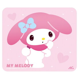 ALLONE｜アローン ゲーミングマウスパッド [350x300x3mm] ガラスマウスパッド サンリオキャラクターズ マイメロディ ALG-GMMPDIUSMM