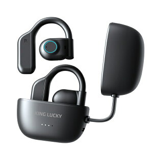 KING LUCKY�b�L���O���b�L�[ ���S���C�����X�C���z�� OPENEAR �u���b�N i31proBK [���C�����X(���E����) /�I�[�v���C���[�^ /Bluetooth�Ή�]