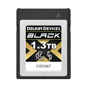 fLfoCXbDELKIN DEVICES BLACK 4.0 CFexpress Type B J[h 1.3TB (őǍ3530MB/s ő发3230MB/s) DELKIN DEVICES DCFX4B13T