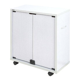 充英アート｜Jueiart 同人誌専用 押入れワゴン 片面収納 奥行27cm JAJAN ホワイトグレー DSW-T6027W