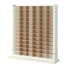 充英アート｜Jueiart 1/64スケール対応　ミニカーディスプレイラック JAJAN ホワイト MCD-78W