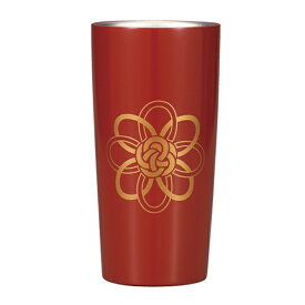 たつみや｜TATSUMIYA 真空ステンレスタンブラー　440　朱梅花結び HAKOYA 253023