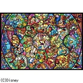 テンヨー｜Tenyo 【ステンドアートジグソー1000ピース】 オールスター ステンドグラス 〈ステンドアート〉