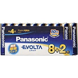 Panasonic｜パナソニック LR03EJSP/10S 単4電池 EVOLTA（エボルタ） [10本 /アルカリ][LR03EJSP10S] panasonic【rb_pcp】