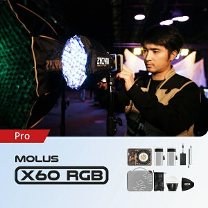 ZHIYUN�b�W�E�� ZHIYUN LED���C�g MOLUS X60 RGB PRO COB Light