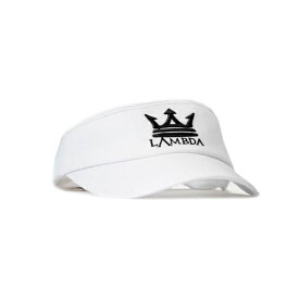 グレンコーポレーション｜GLEN CORPORATION メンズ ラムダ Uバイザー WHITE LAMBDA-VISOR [メンズ /ワンサイズ]【返品交換不可】