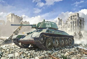 vbcbPLATZ 1/35 WW.II \rGgR T-34/76 1943NY^ A~Cg/C[t v~ALbg C^
