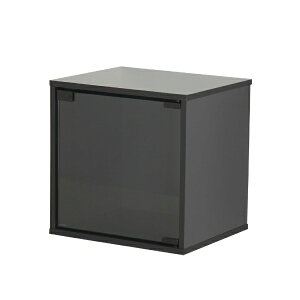 �[�p�A�[�g�bJueiart �g�ݍ��킹���R �L���[�u�{�b�N�X �K���X���^�C�v ��34.5×���s29×����34.3cm JAJAN �u���b�N CUB-T35GBK