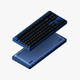 NuPhy｜ニューフィ 【ベースのみ】キーボード Gem80 US配列用【ベアボーン（スイッチ・キーキャップなし）】 Mystic Indigo g803ki [有線・ワイヤレス /Bluetooth・USB]