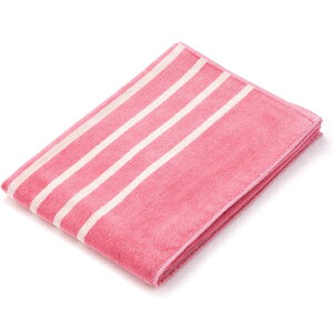 タオル美術館|Towel Art Museum cococi wanko ボーダー タオルミニブランケット(約60×88cm) ピンク