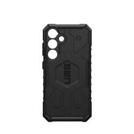 UAG｜URBAN ARMOR GEAR Galaxy S24 用 ケース 耐衝撃ケース マグネット式 ワイヤレス 充電 対応 PATHFINDER W/MAGNET【日本正規代理店品】 ブラック UAG-GLXS24-MS-BK
