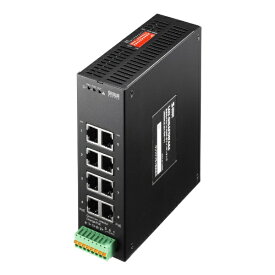 サンワサプライ｜SANWA SUPPLY スイッチングハブ [8ポート /Giga対応] PoE給電 (IEEE802.3bt) ブラック LAN-GIGAPOEFA84
