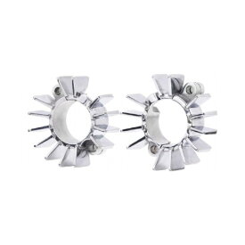 モートーン｜MOTONE CUSTOMS エキゾーストクランプ フィン ポリッシュ T100/T120 (16-25) SpeedTwin900 (16-24) Scrambler900 (17-25) MMU506