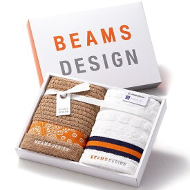 タオル美術館｜Towel Art Museum BEAMS DESIGN（ビームス デザイン）ラインバンダナ タオルギフト（フェイスタオル2枚） ベージュ