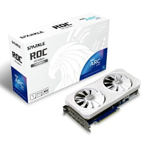 SPARKLEbXp[N OtBbN{[h SPARKLE Intel Arc A770 ROC Luna OC Edition zCg SA770RW-16GOC [Ce GPUt@~[ /16GB]