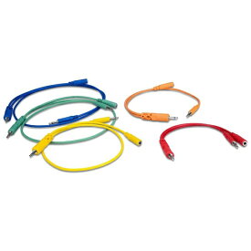 HOSA｜ホサ Hopscotch パッチケーブル 15cm×1本 30cm×1本 45cm×1本 60cm×1本 CMM-500Y-MIX