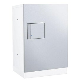 ダイケン｜DAIKEN 集合住宅向け宅配ボックス　防滴仕様　プッシュ錠タイプ ホワイト/シルバーメタリック TBX-F1S-WM4031 【メーカー直送・代金引換不可・時間指定・返品不可】