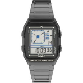 TIMEX｜タイメックス Q LCA トランスパレント [Q LCA Transparent] 1年保証 グレー TW2W45000 [正規品]