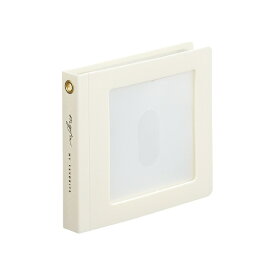 リヒトラブ｜LIHIT LAB. スクエアフォトコレクションファイル ミニ myfa(ミファ) ミルキーホワイト N3326-0