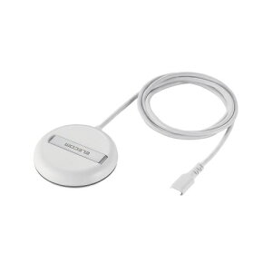 ELECOMbGR CX[d Qi F Qi2 Ή 15W / 7.5W / 5W }Olbg  X^h 2Way P[u 1m u[d y iPhone eΉ z zCg W-MA06WH