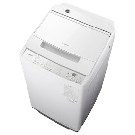 日立｜HITACHI 全自動洗濯機 ビートウォッシュ ホワイト BW-V70K-W [洗濯7.0kg /簡易乾燥(送風機能) /上開き]