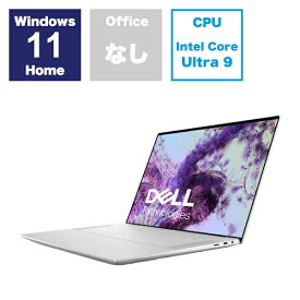 DELL｜デル ノートパソコン XPS 16 9640 プラチナシルバー NX96T-ENL [16.2型 /Windows11 Home /intel Core Ultra 9 /メモリ：32GB /SSD：1TB /2024年5月モデル]