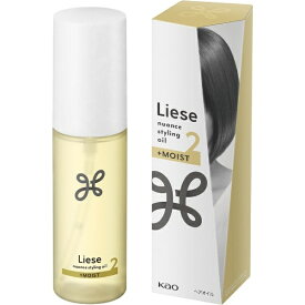 花王｜Kao Liese（リーゼ）ニュアンススタイリングオイル プラスモイスト 80mL