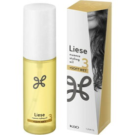 花王｜Kao Liese（リーゼ）ニュアンススタイリングオイル プラスソフトウェット 80mL
