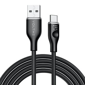 VOLTME�b�{���g�~�[ �V���R�� �[�d�P�[�u���@USB-C��USB-A�@60W �� 1.8m�@C2126 [USB-A �� USB-C]