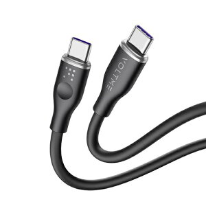 VOLTME�b�{���g�~�[ ���X�V���[�Y�iE�}�[�J�[�j�V���R�� �[�d�P�[�u���@USB-C��USB-C�@100W �� 1m�@C2141