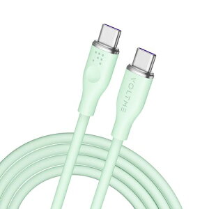 VOLTME�b�{���g�~�[ ���X�V���[�Y�iE�}�[�J�[�j�V���R�� �[�d�P�[�u���@USB-C��USB-C�@100W �� 1.8m�@C2148