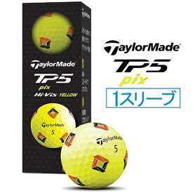 テーラーメイドゴルフ｜Taylor Made Golf ゴルフボール TP5 pix Yellow Pix [3球（1スリーブ）]