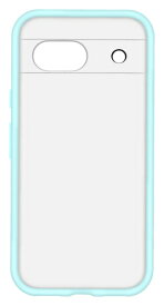グルマンディーズ｜gourmandise Pixel 8a IIIIfit Clear　ケース ライトブルー GGL-20LBL