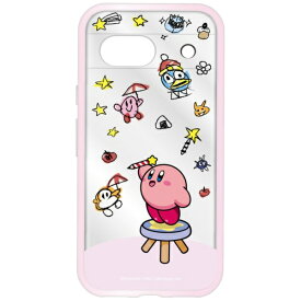 グルマンディーズ｜gourmandise 星のカービィ IIIIfit Clear Google Pixel 8a 対応 ケース らくがきカービィ BKBY-13A