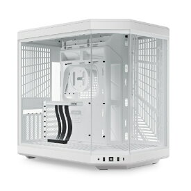 HYTE｜ハイト PCケース [ATX /Micro ATX /Extended ATX /Mini-ITX] ホワイト Y70 Snow White