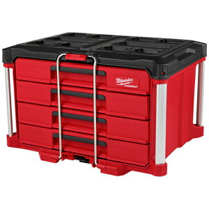 【エントリーで最大全額ポイント還元|11/5迄】 ミルウォーキーツールジャパン合同会社|Milwaukee Tool Japan PACKOUT 引き出し収納 4段