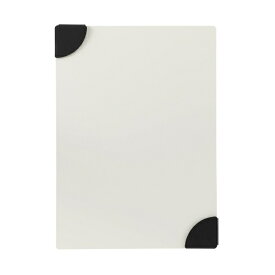 ナカバヤシ｜Nakabayashi マグネットクリップボード A4 KADOP(カドップ) フェザーホワイト QB-KA4-W