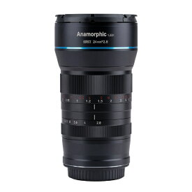 SIRUI｜シルイ アナモルフィックレンズ 1.33x APS-C 24mm E ブラック SR24-E-JP [ソニーE /単焦点レンズ]