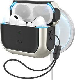 イーエスアール｜ESR AirPods Pro (第2/1世代_2023/2022/2019)専用 Magsafe対応イヤホンケース Titanium ORBITHYBRIDCASE