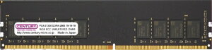 CENTURY MICRObZ`[}CN ݃ DDR4 288PIN ECC CB16GX2-D4UE2666H [DIMM DDR4 /16GB /2]