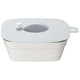 イシガキ産業｜ISHIGAKI 料理ができるお皿 シリコン皿 電子レンジ調理 スクエア S 深型 600ml デリッシュライフ 4275