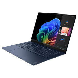 【エントリーで最大2万ポイント当たる｜11/18迄】 LENOVO｜レノボジャパン ノートパソコン Yoga Slim 7x Gen 9 コズミックブルー 83ED000QJP [Copilot+ PC /14.5型 /Windows11 Home(Arm版) /Snapdragon X Elite /メモリ：32GB /SSD：1TB /2024年6月モデル]