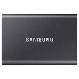 Samsung｜サムスン MU-PC1T0T-IT/A 外付けSSD USB-C＋USB-A接続 Portable SSD T7(2024年モデル) [1TB /ポータブル型]