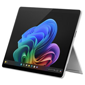 Microsoft｜マイクロソフト ノートパソコン Surface Pro(第11世代) 有機EL プラチナ [Copilot+ PC /13.0型 /Windows11 Home(Arm版) /Snapdragon X Elite /メモリ：16GB /SSD：1TB /M365 (24か月) or Office 選択可能 /2024年6月モデル]【ペン・キーボード別売】[ZIB00011]
