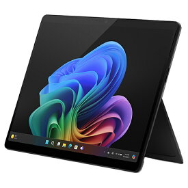 Microsoft｜マイクロソフト Surface Pro(第11世代) 有機EL ブラック [Copilot+ PC /13.0型 /Windows11 Home(Arm版) /Snapdragon X Elite /メモリ：16GB /SSD：512GB /Office Home and Business /2024年6月モデル]【ペン・キーボード別売】[ZIA00028]